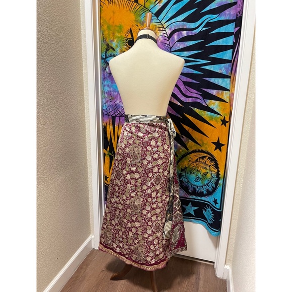 🌈 Gorgeous Vintage boho paisley skirt - Picture 6 of 15